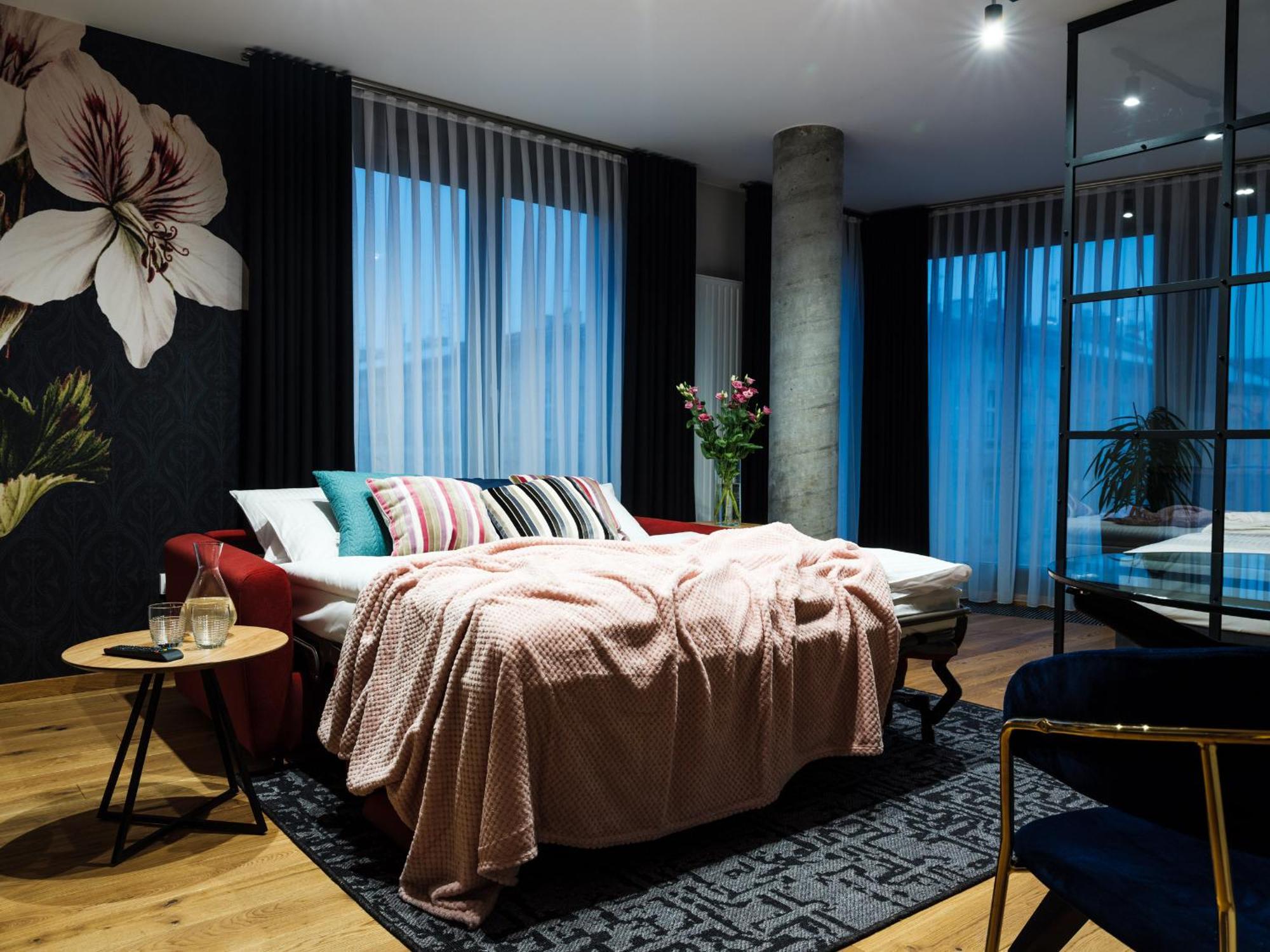 Aparthotel Inspire Miodova Residence Krakow Ruang foto